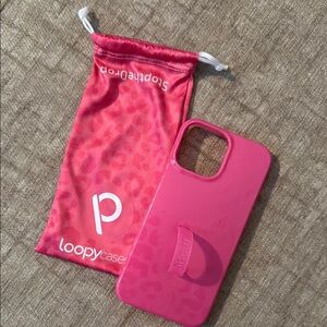 Loopy Case Pink Phone Case with Loop